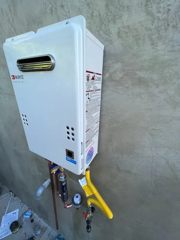 Tankless water heater installation for Avenel homes